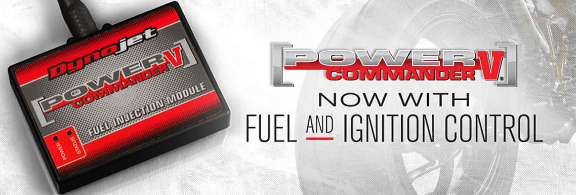 Power Commander V remaps from Performance Engineering. Now with fuel & ignition control